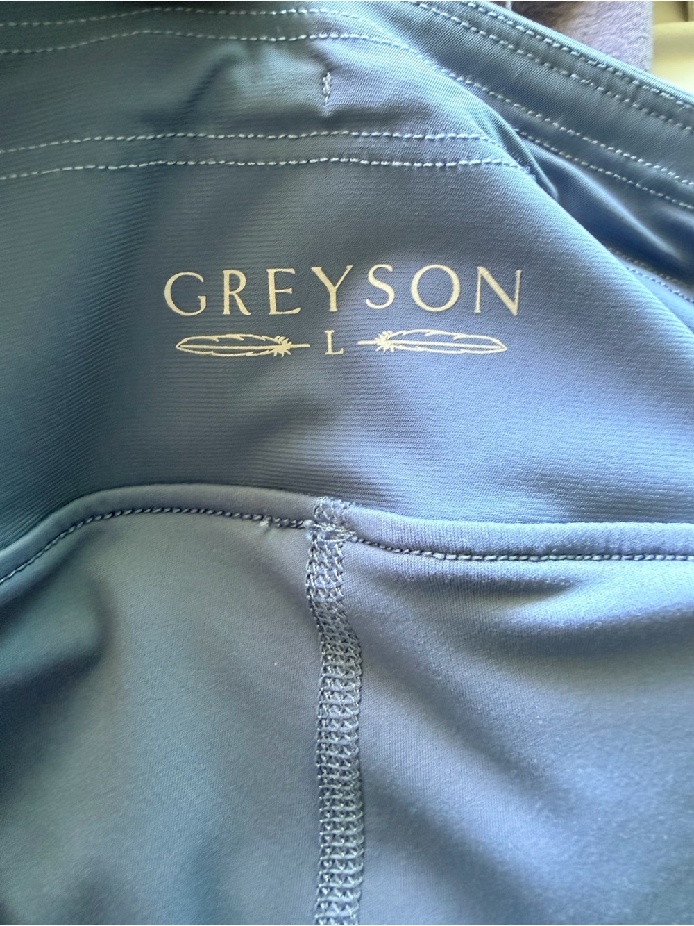 GREYSON WOLF LINKS JACQUARD TENNIS/GOLF SKORTS WOMENS INDIGO.  Size Large - Picture 2 of 8